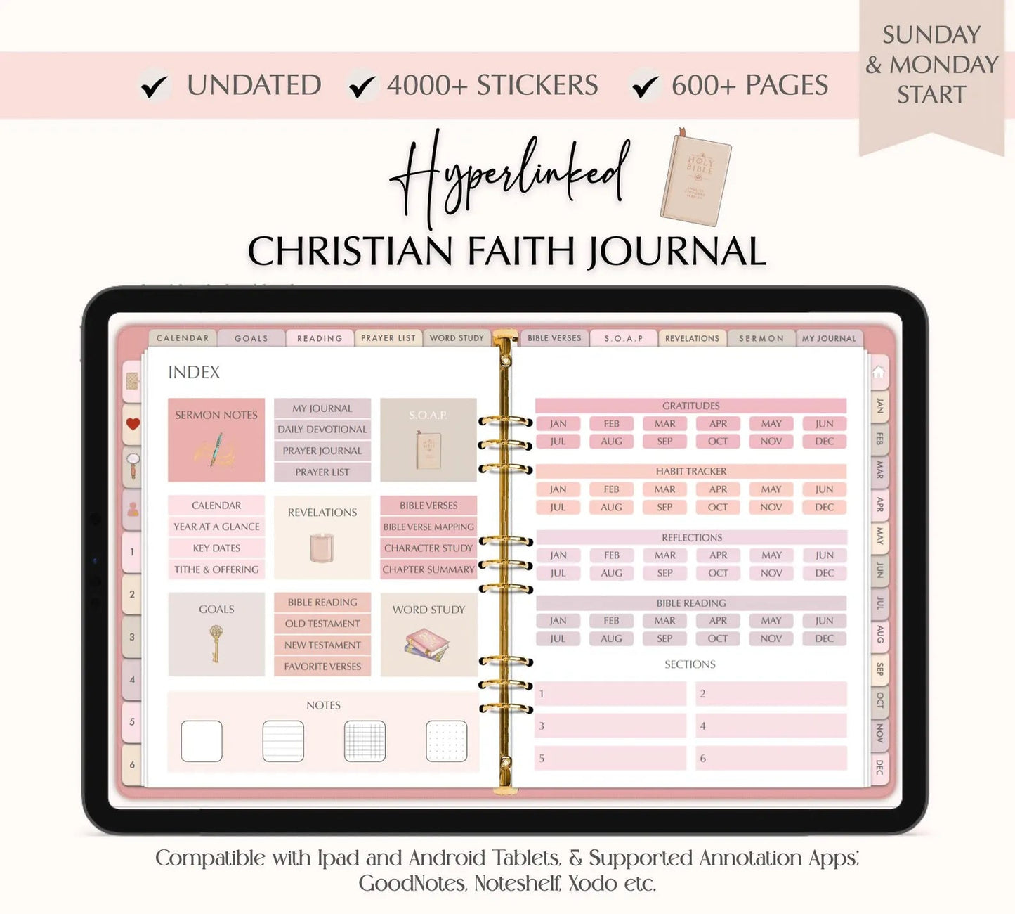 Christian Faith Planner