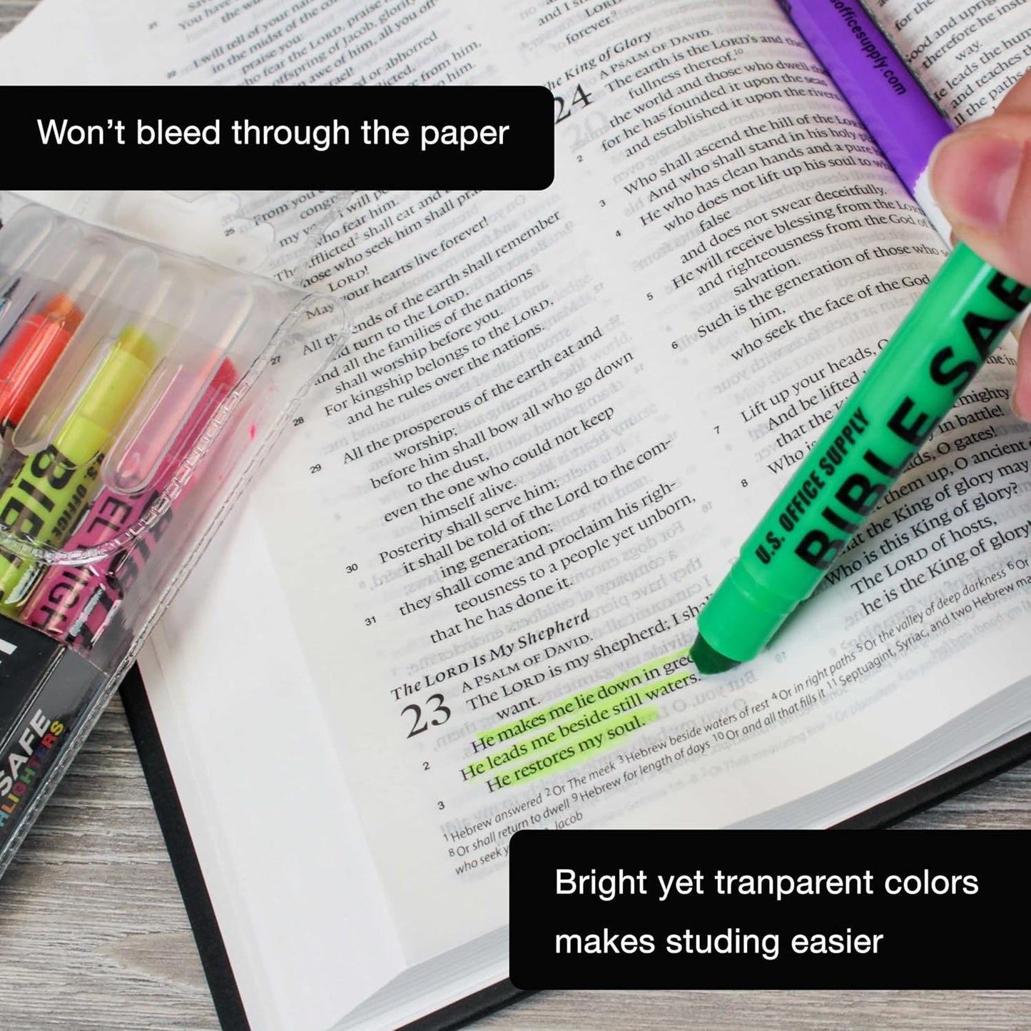 Bible Safe Gel Highlighters