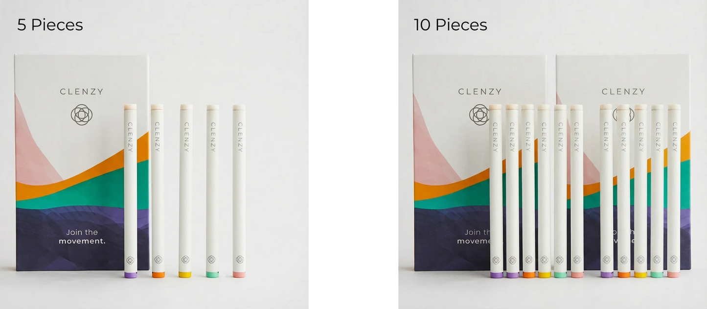 Clenzy Vitamin Vapor (Real Throat Hit Just Like A Cigarette)