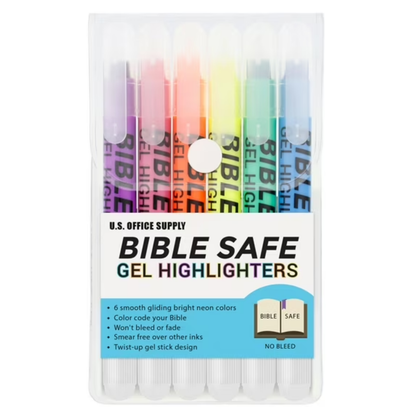 Bible Safe Gel Highlighters