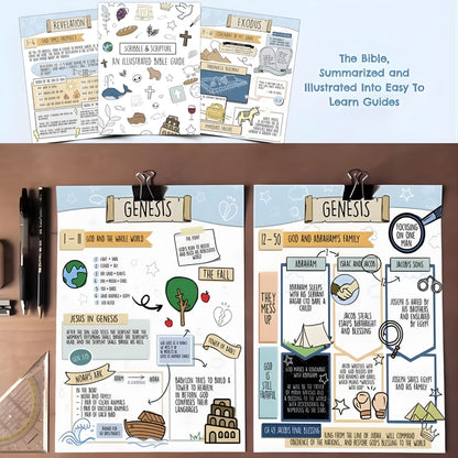 Pre-Made Bible Journaling Note Cards